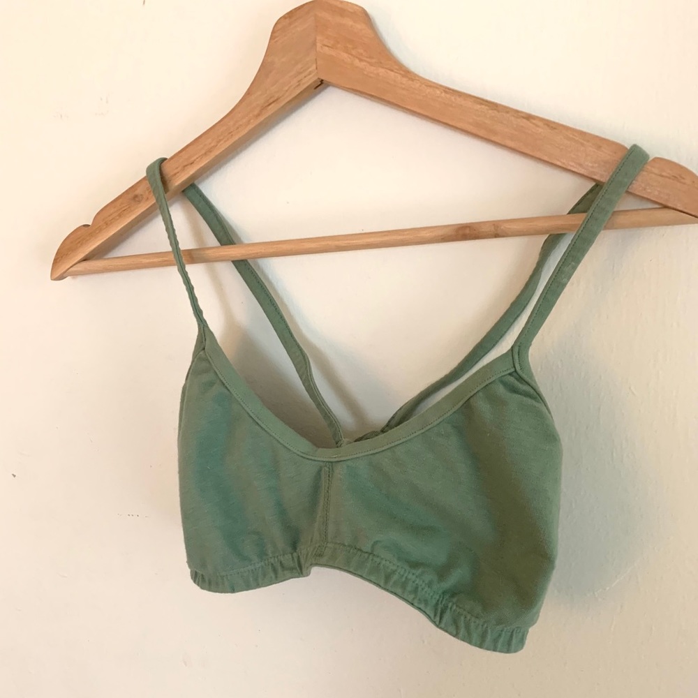 Pansy Bra in Sea Foam Green